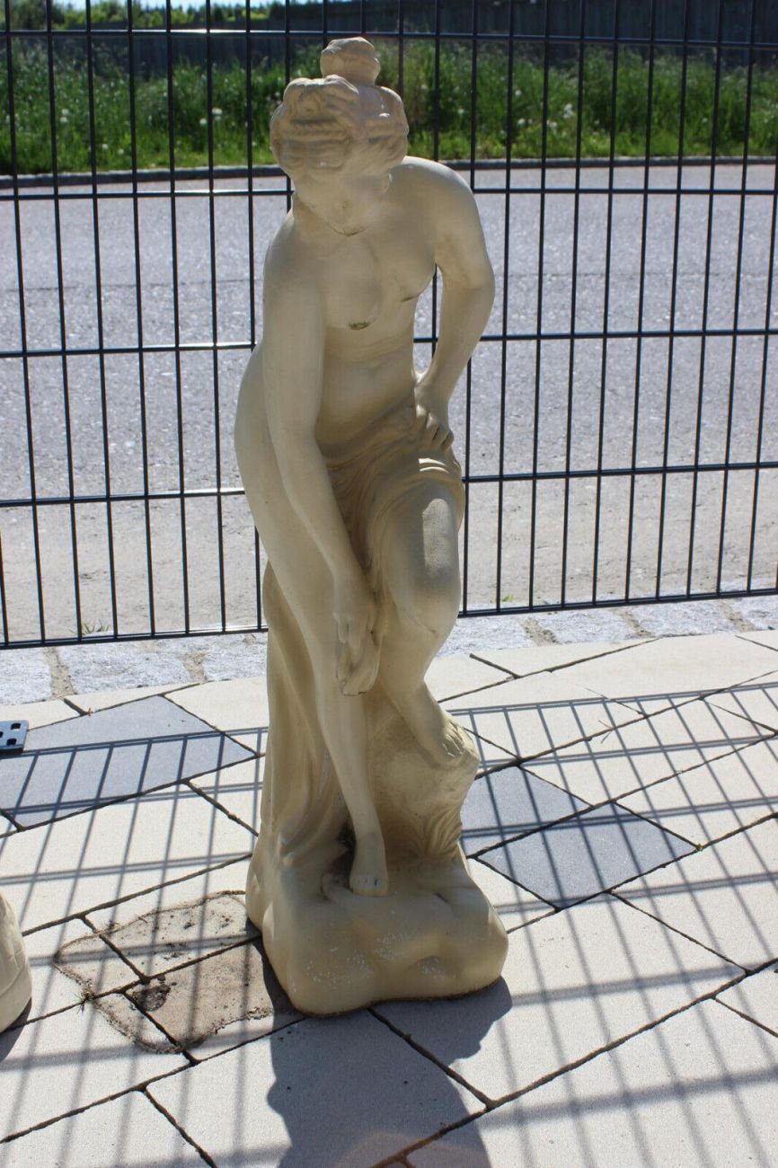 JVmoebel Gartenfigur Garten Statue Sofort, Statuen Figuren (1 Gartenfigur) 1x Skulpturen St., Skulptur Dekoration