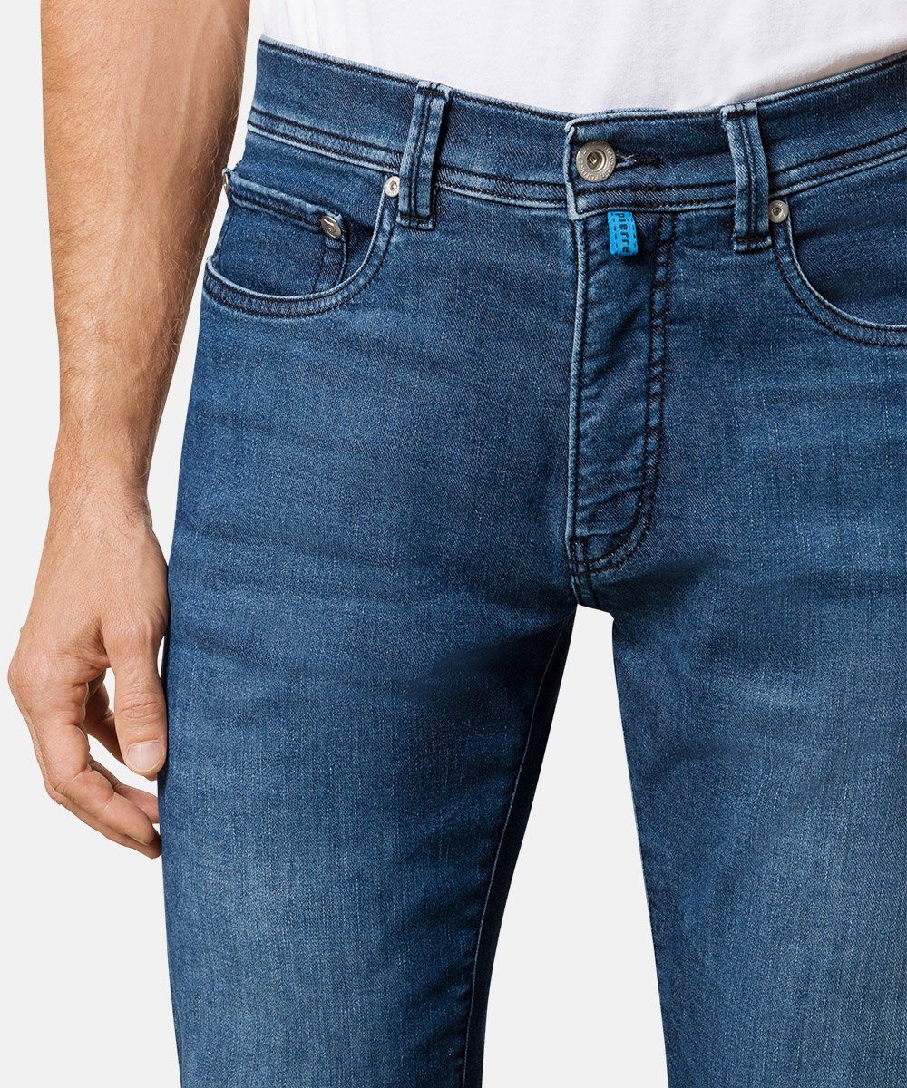 Pierre Cardin 5-Pocket-Jeans PIERRE CARDIN LYON TAPERED blue used buffies 34510 8006.6824 - FUTUREF