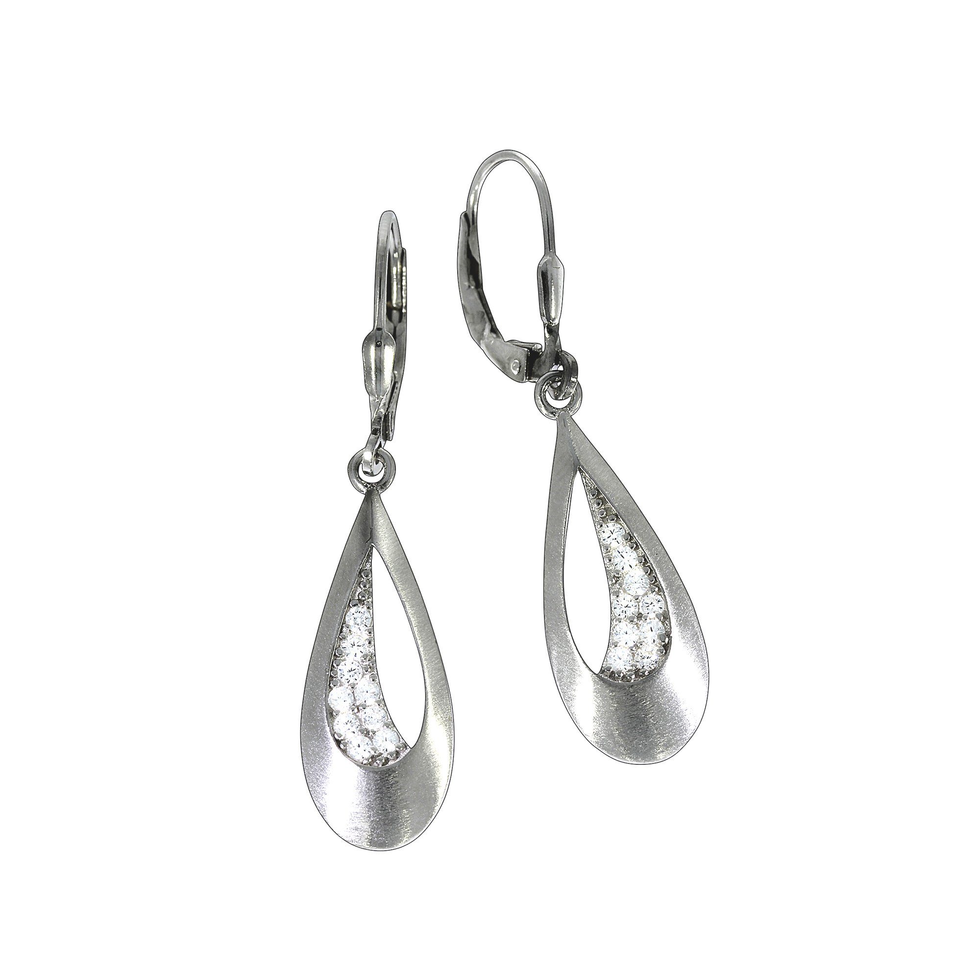 Vivance Paar Ohrhänger 925 Silber Zirkonia