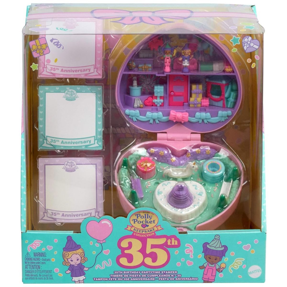Mattel® Puppen Accessoires-Set MattelHWP20-Polly Pocket-35 Jahre günstig online kaufen