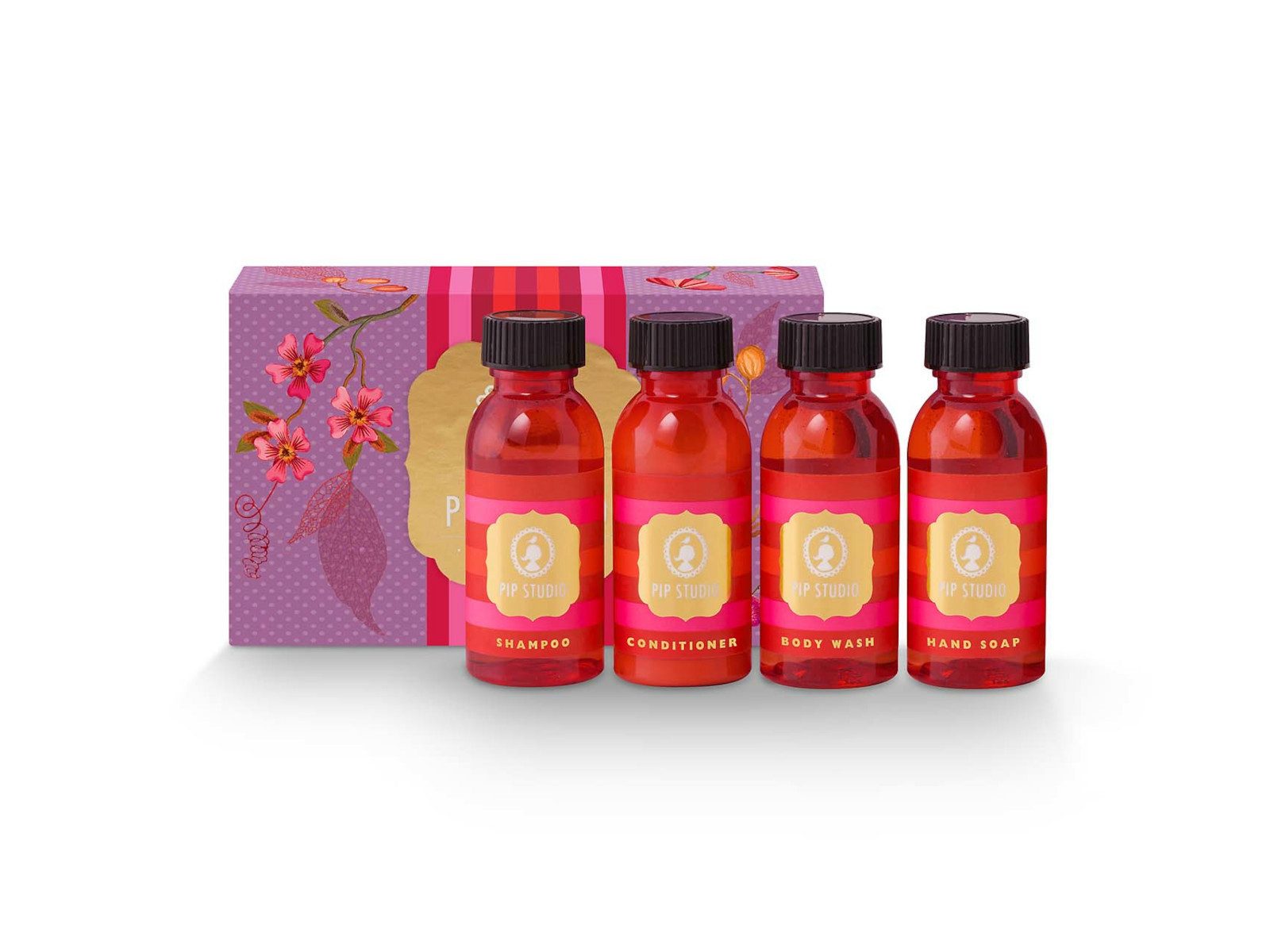PiP Studio Badaccessoire-Set Travelset Tea Leaves 4tlg