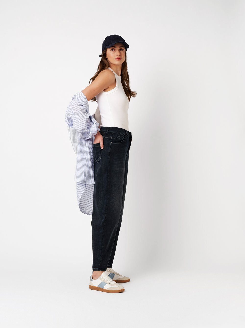 ROSNER Tapered-fit-Jeans Mara Tapered (1-tlg) in Tapared-Fit