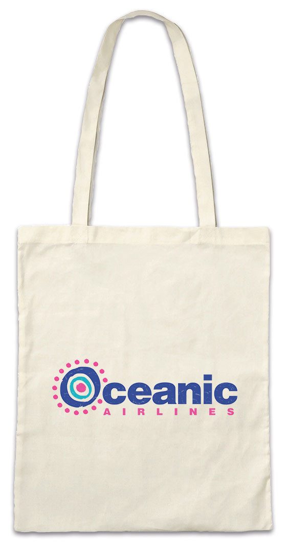 Urban Backwoods Beuteltasche Oceanic Airlines Stofftasche TV Series Lost Sci-fi Mystery Drama (1-tlg), Deserted Island Show Serie