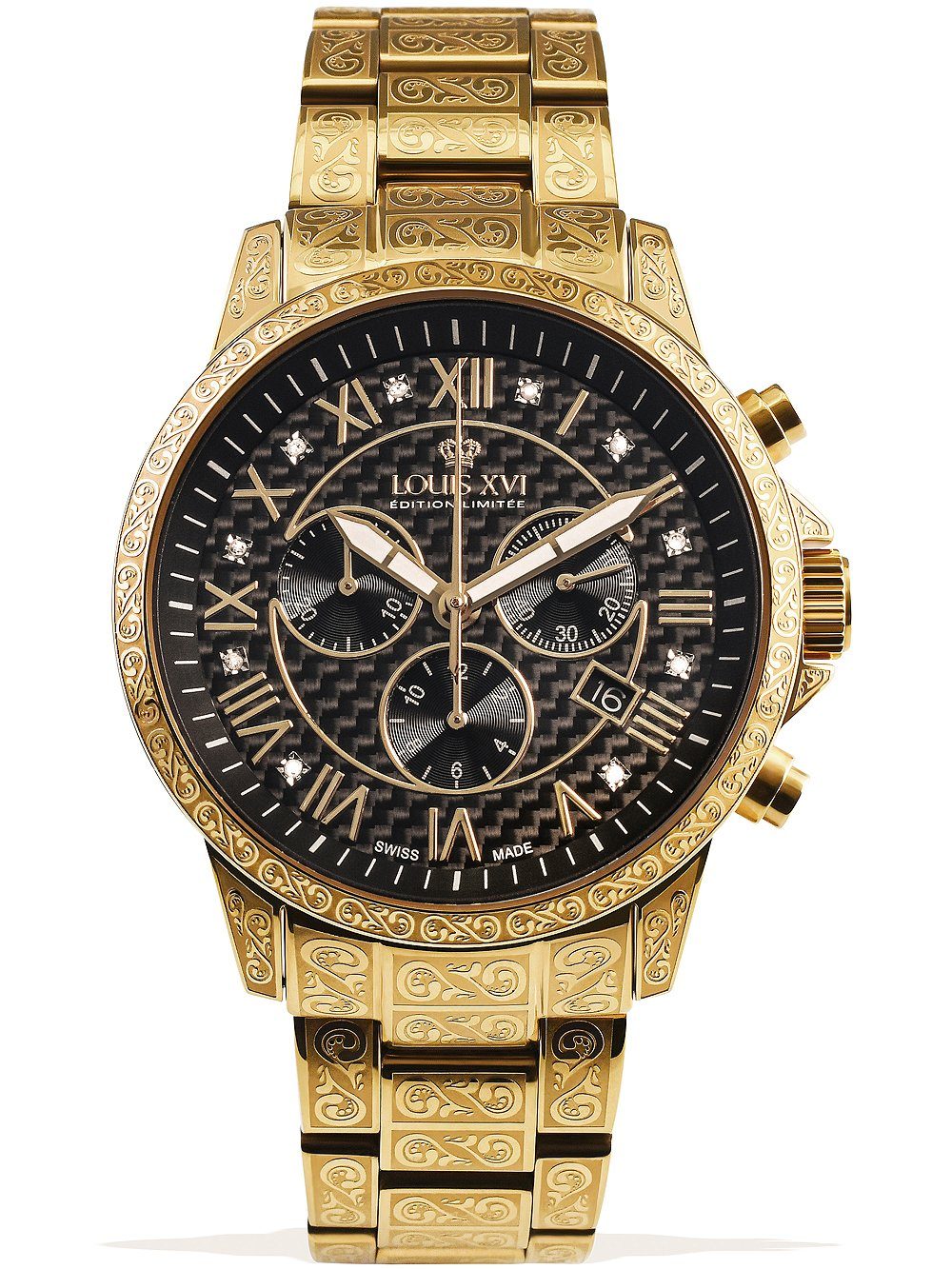 LOUIS XVI Quarzuhr Louis XVI LXVI1018 Palais Royale Chronograph Herrenuhr 4 günstig online kaufen