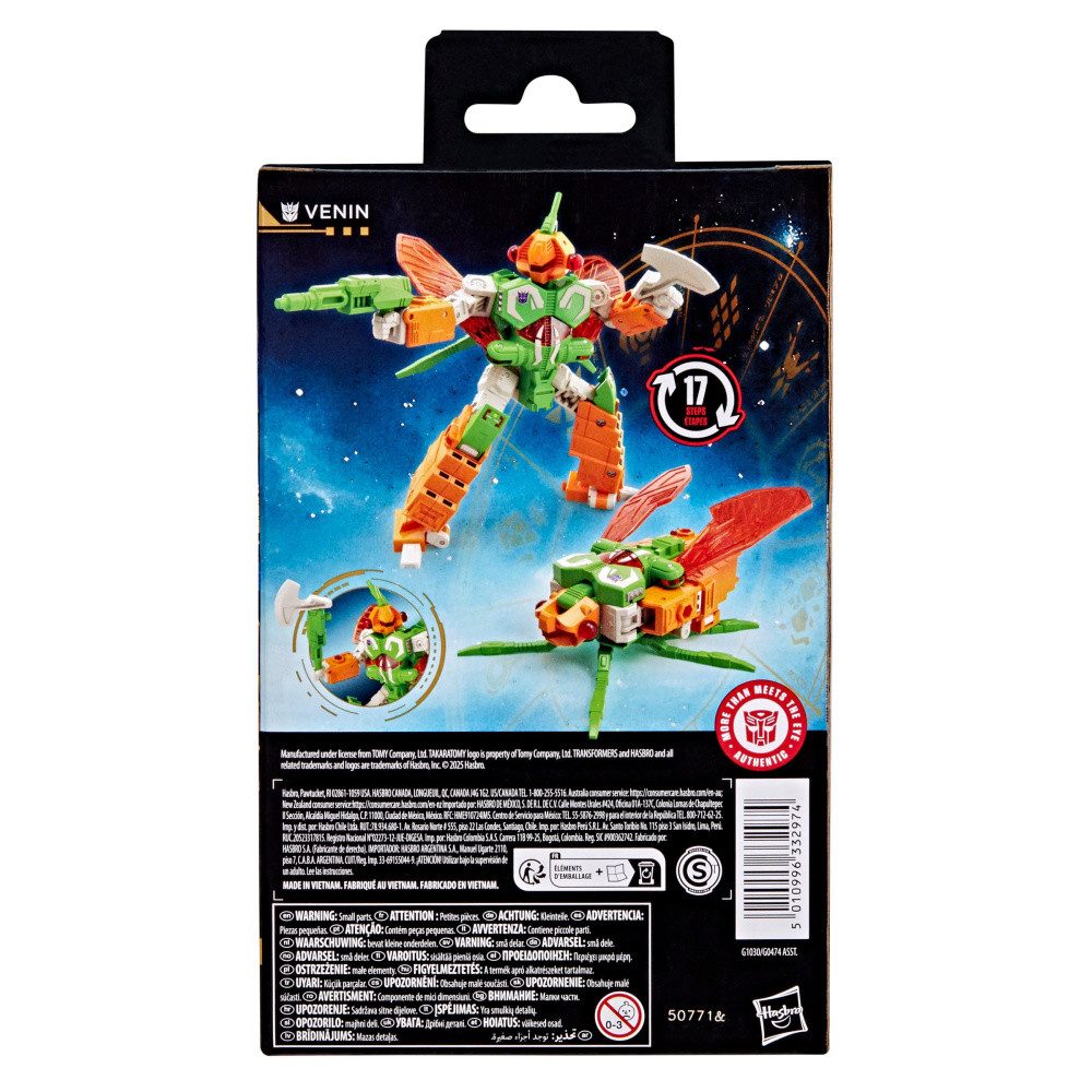 Hasbro Actionfigur Transformers Age of the Primes Deluxe Class Actionfigur Venin 14 cm