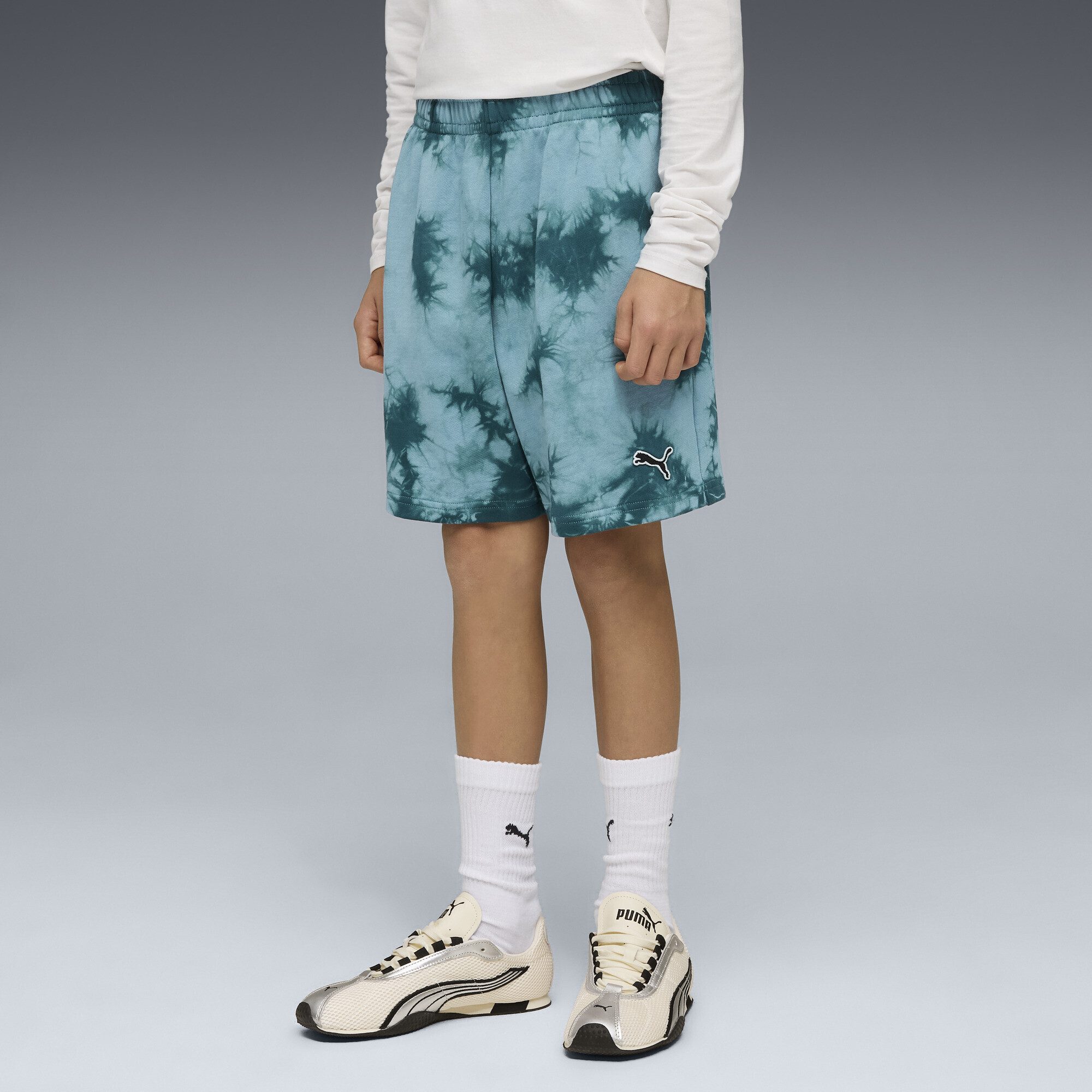 PUMA Sporthose Essentials Relaxed Tie Dye Shorts Jugendliche