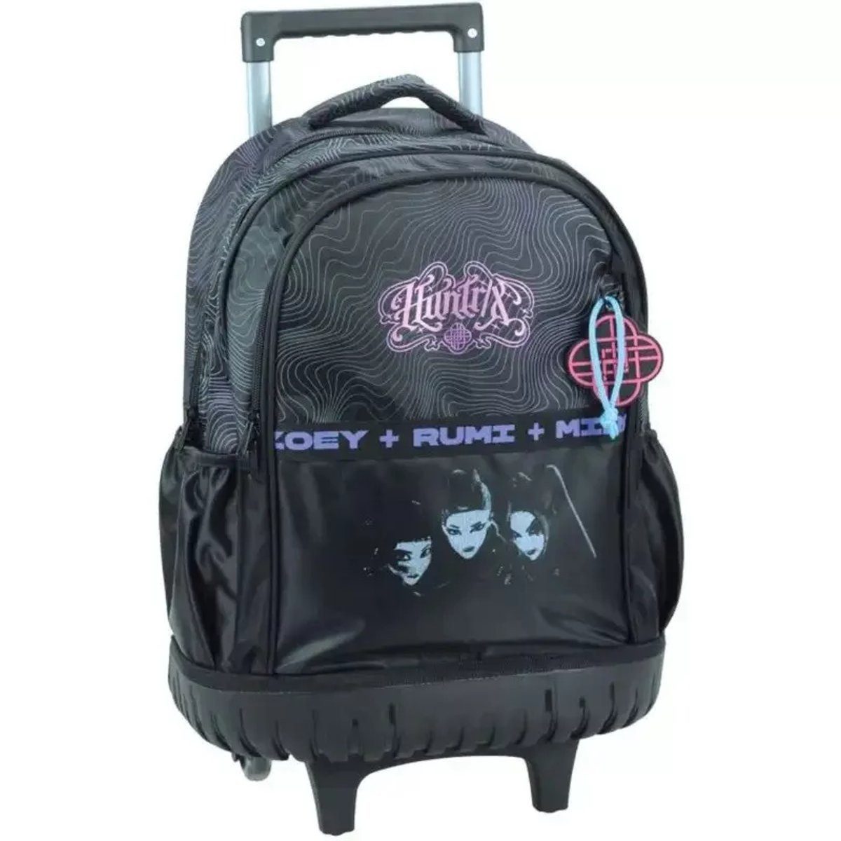 K-Pop Demon Hunters Rucksack K-pop Demon Hunters Black Premium rollbare Schultasche, Tasche 46 cm