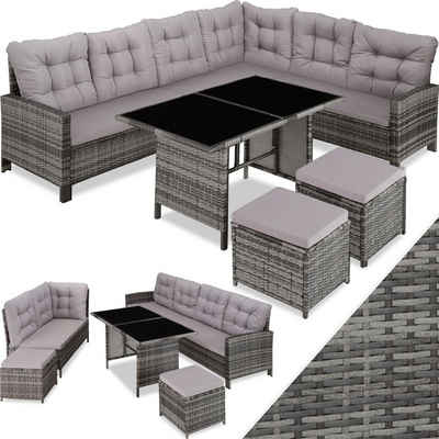 tectake Loungeset Barletta, (Set, 6-tlg)