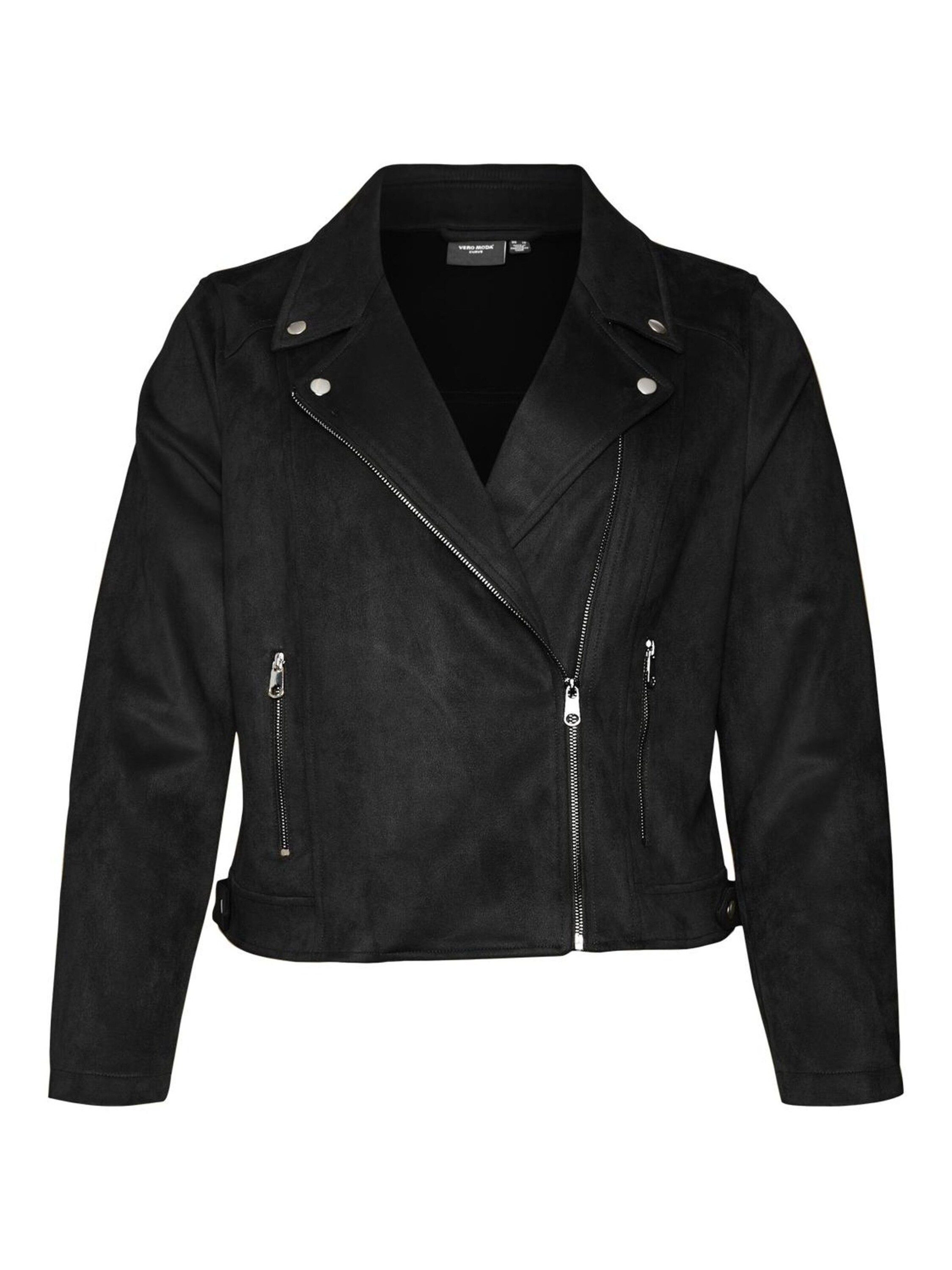 Vero Moda Curve Lederjacke VMCJose (1-St) günstig online kaufen