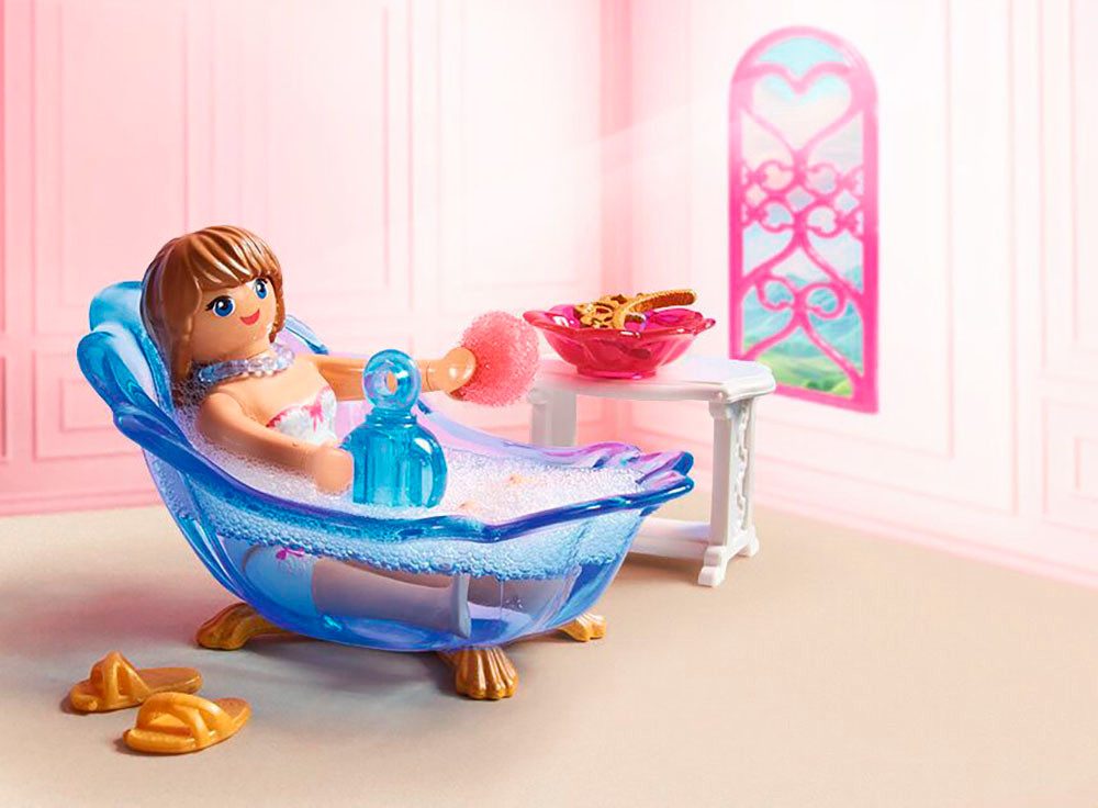Playmobil® Badezimmer für Prinzessin (71850), Playmobil Princess Magic Konstruktions-Spielset, (16 St) – Bild 4 von 5