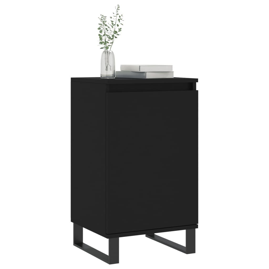 vidaXL Sideboard Sideboards 2 Stk. Schwarz günstig online kaufen