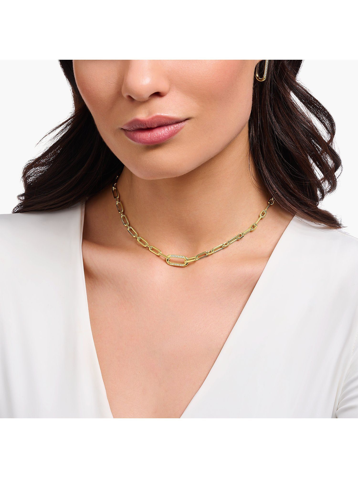 THOMAS SABO Silberkette Thomas Sabo Dame...