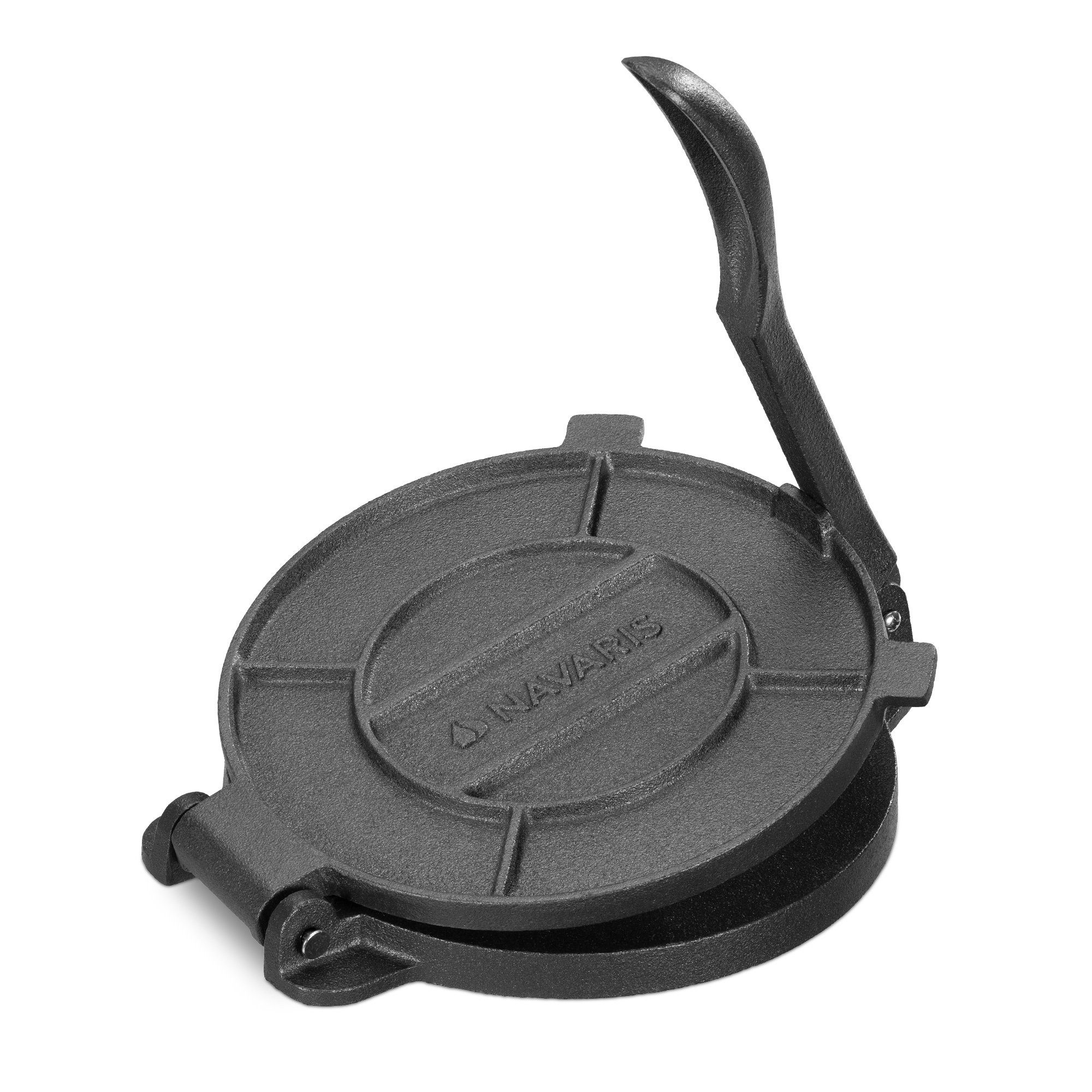 Navaris Tortillaform Tortilla Presse aus Gusseisen Ø20cm - Taco Maker Tacopresse - für, (1-tlg)