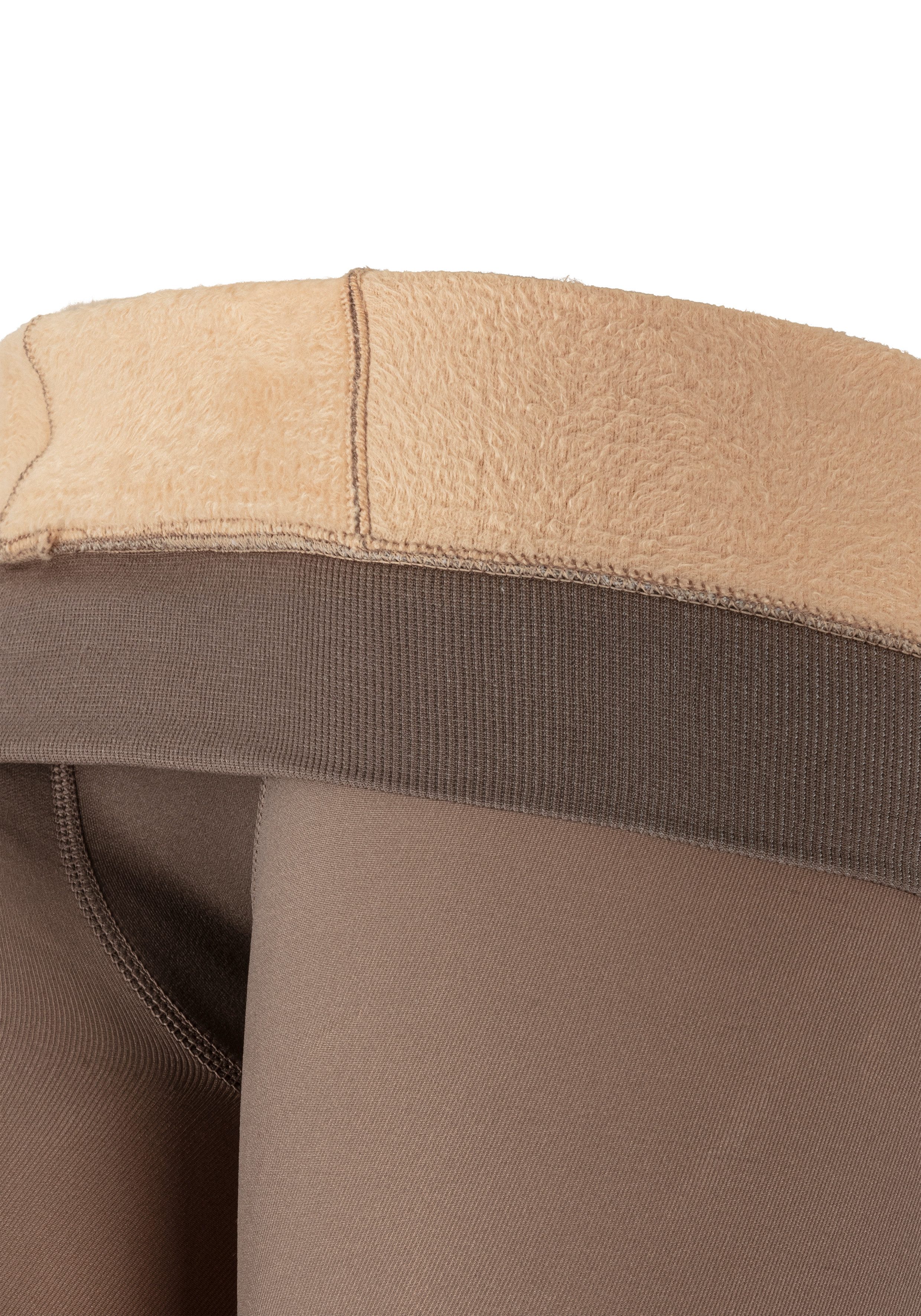 Sarlini Thermostrumpfhose LADIES FLEECE LINED TIGHTS im transparenten Look mit angenehmer Fleece-Fütterung in Feinstrumpfhosenoptik