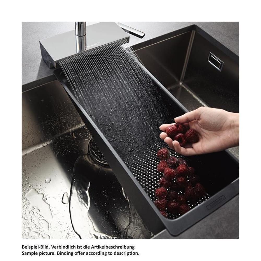 hansgrohe Einbauspüle hansgrohe Multifunktionssieb F14, Mattschwarz