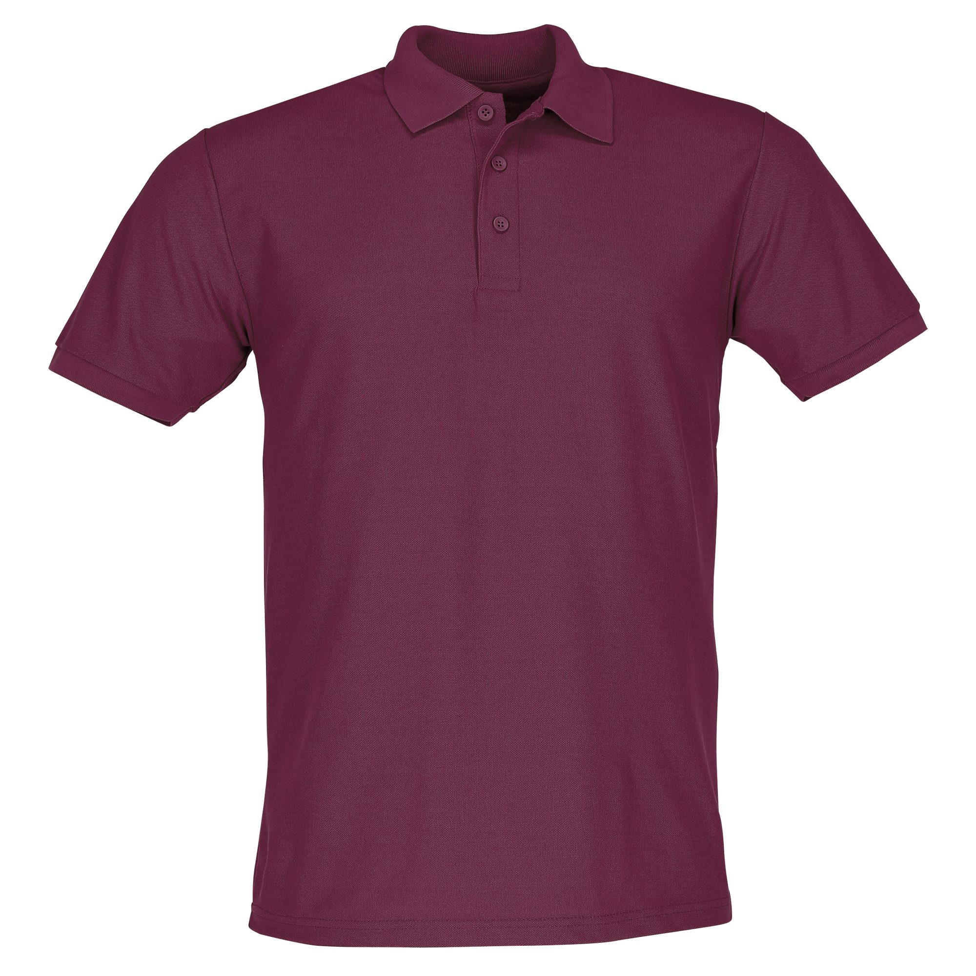 GRATIS Poloshirt Polo of 65/35 Fruit MyShirt the burgund + Loom Stoffbeutel