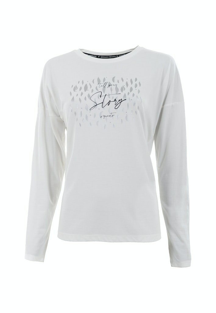 S'questo Langarmshirt Rundkragen Langarmshirt für Damen günstig online kaufen
