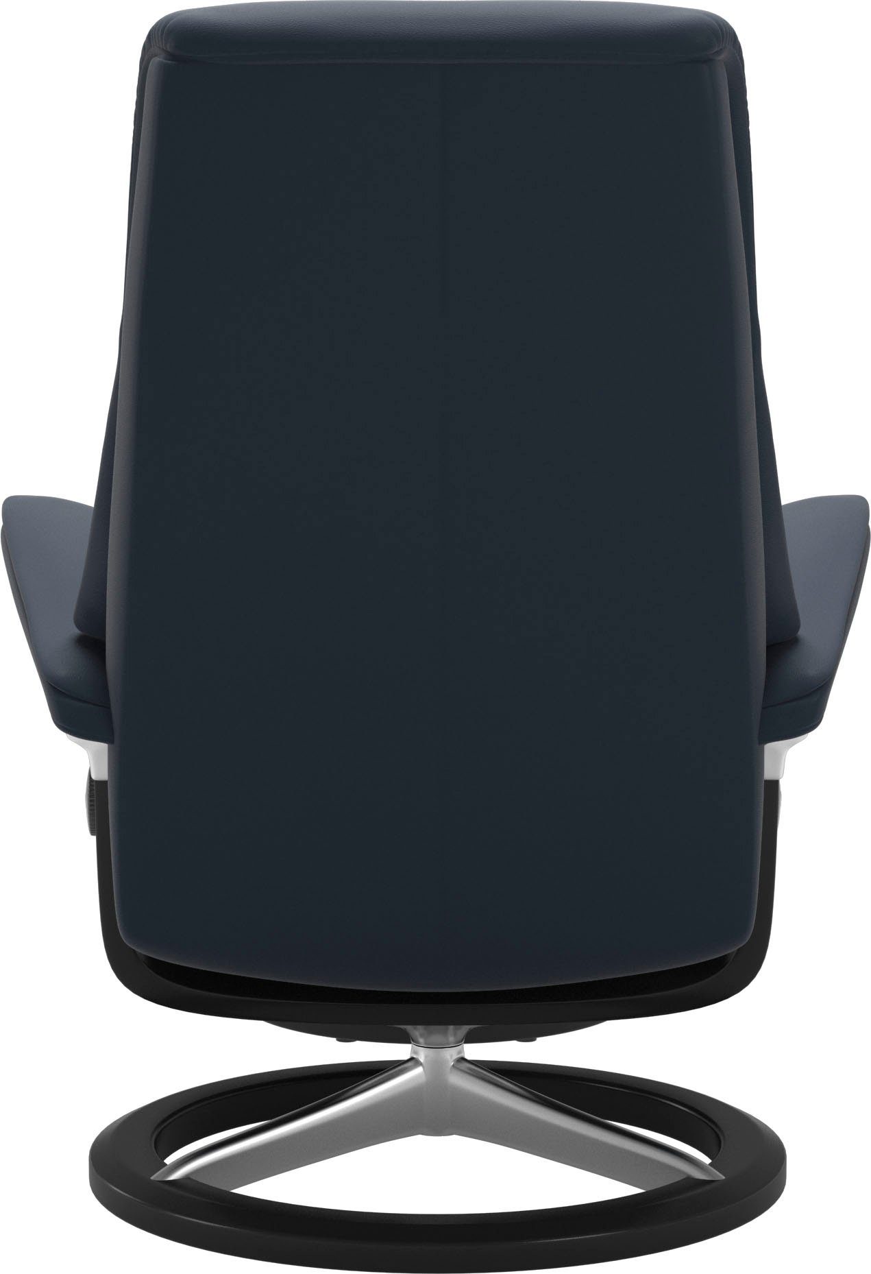 Stressless® Relaxsessel View mit M,Gestell Hocker), (Set, Relaxsessel Signature Größe Base, mit Schwarz