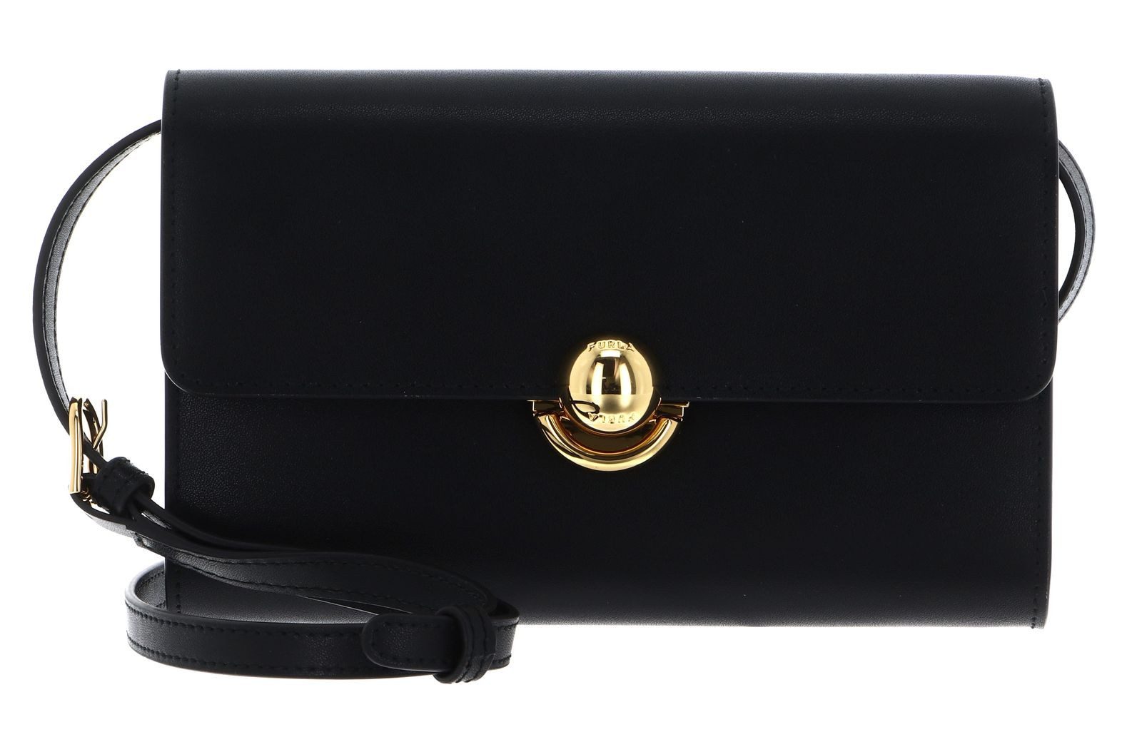 Furla Clutch Crossbody Bag, aus echtem Leder