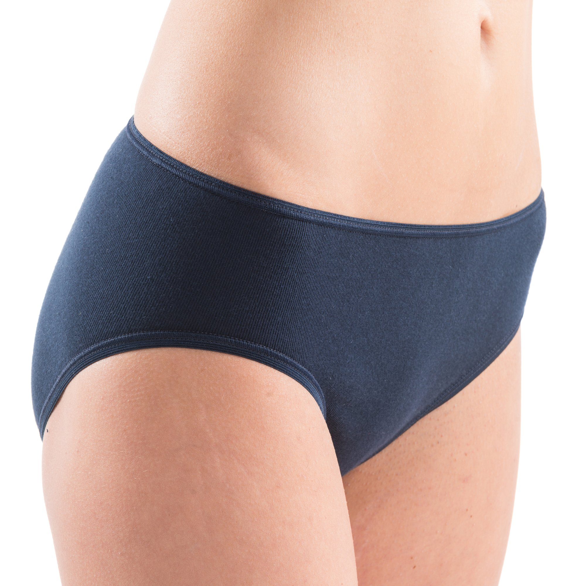 HERMKO Midislip 5031 Damen Midi-Slip Baumwolle günstig online kaufen