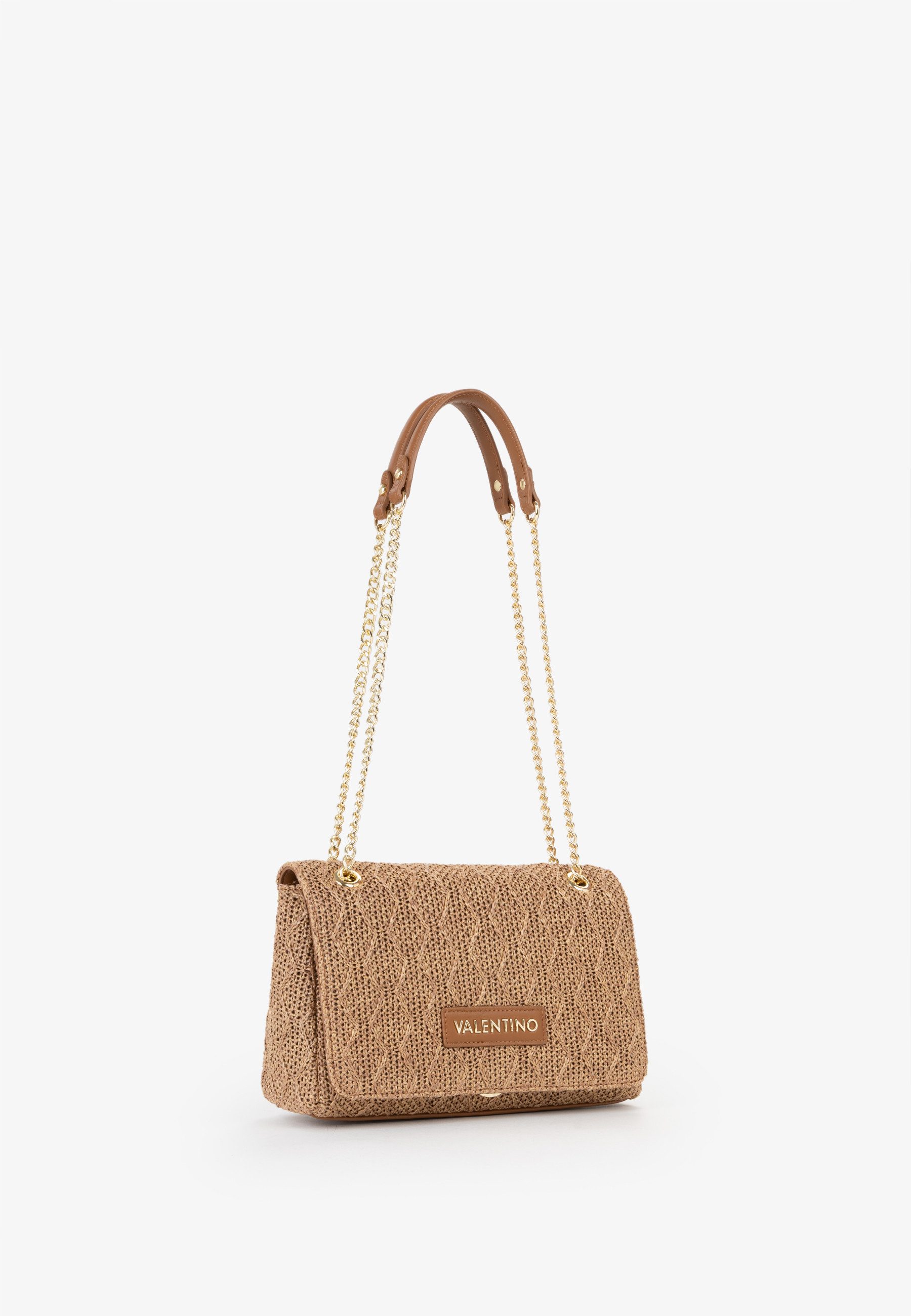 VALENTINO BAGS Umhängetasche OCARINA SUMMER, Damen Handtasche mit modischer Zierkette als Tragegriff
