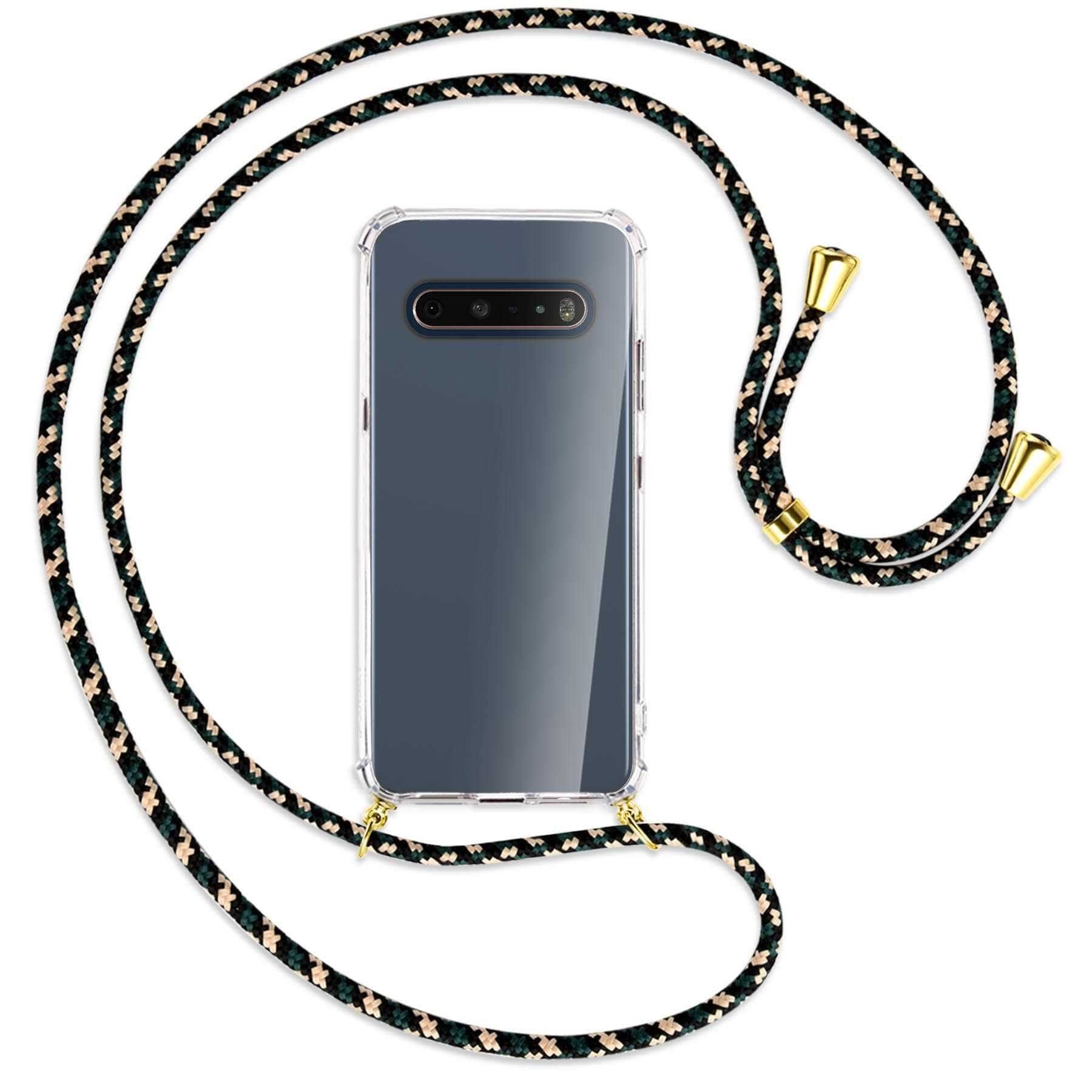 mtb more energy Handykette für LG V60 ThinQ [NC-188-G], Umhängehülle mit Band [NC-188-G]