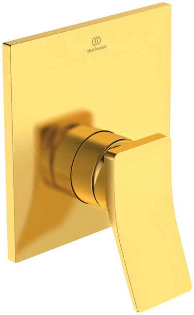 Ideal Standard Brausethermostat »Check« (1-St) Unterputz Bausatz 4, Brushed Gold