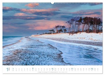 CALVENDO Wandkalender Darßer Weststrand Kalender (Premium, hochwertiger DIN A2 Wandkalender 2023, Kunstdruck in Hochglanz)