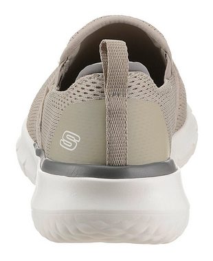 Skechers DEL RETTO Slipper Slipper, Freizeitschuh mit gepolstertem Fersenpart