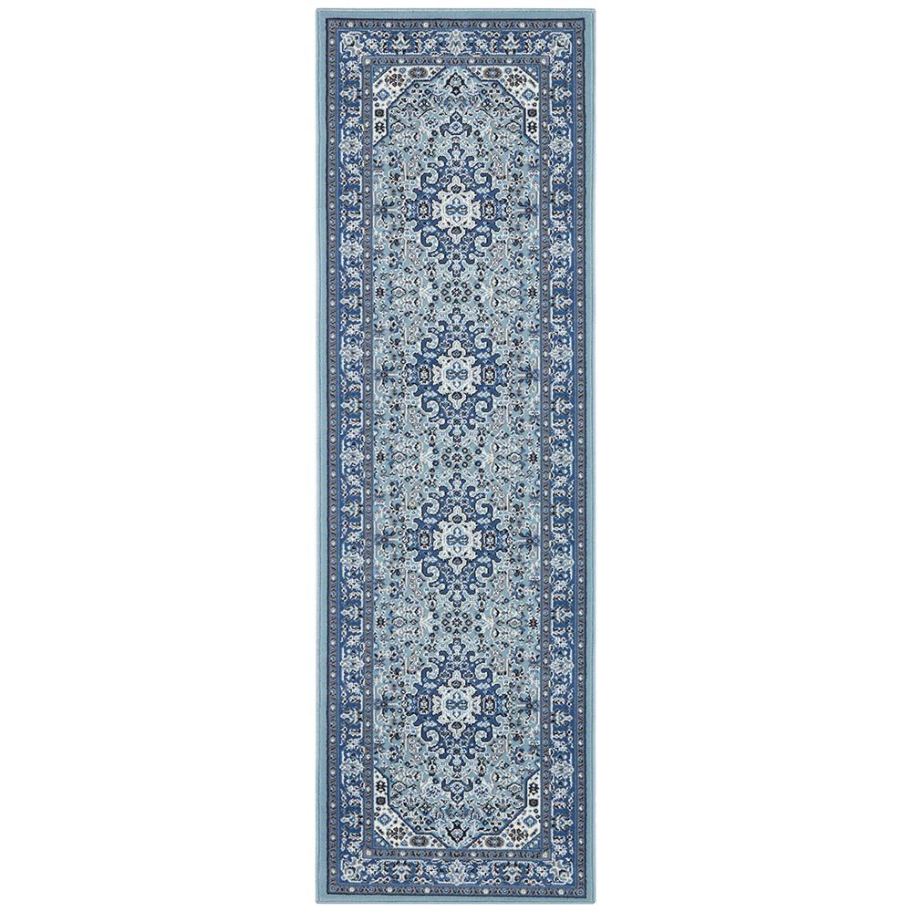 NOURISTAN Teppich Orientalischer Teppich Skazar Isfahan hellblau, rechteckig, Höhe: 9 mm