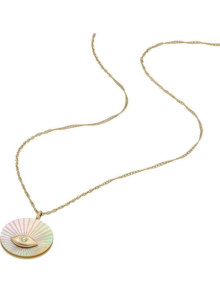 Fossil Collier Fossil Damen-Kette Edelst... Fossil Collier Fossil Damen-Kette Edelst...