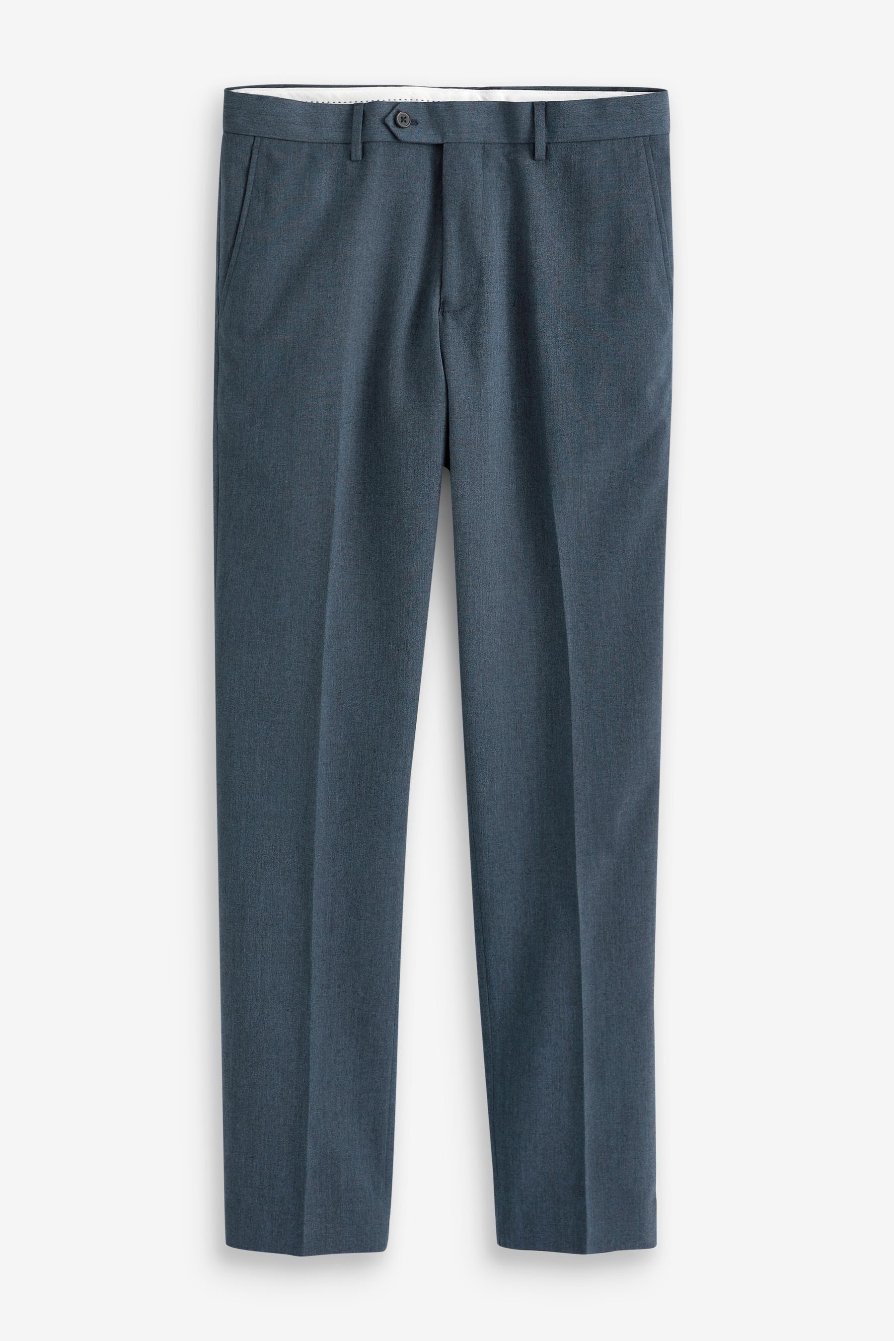 Next Anzughose Anzug: Slim Fit Hose (1-tlg) Indigo Blue