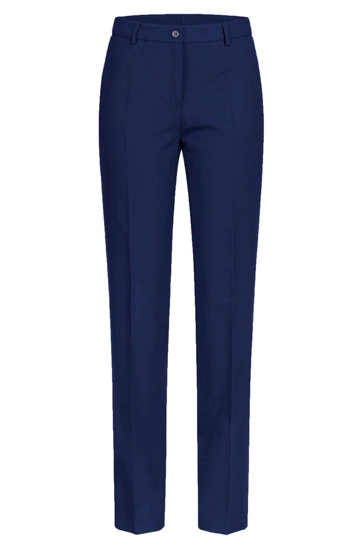 GREIFF Anzughose Greiff Corporate Hose PREMIUM Damen Regular OEKO TEX® Italian Blue