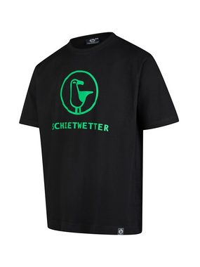 Schietwetter T-Shirt Herren Logo-Print, luftig, leicht, sommerlich