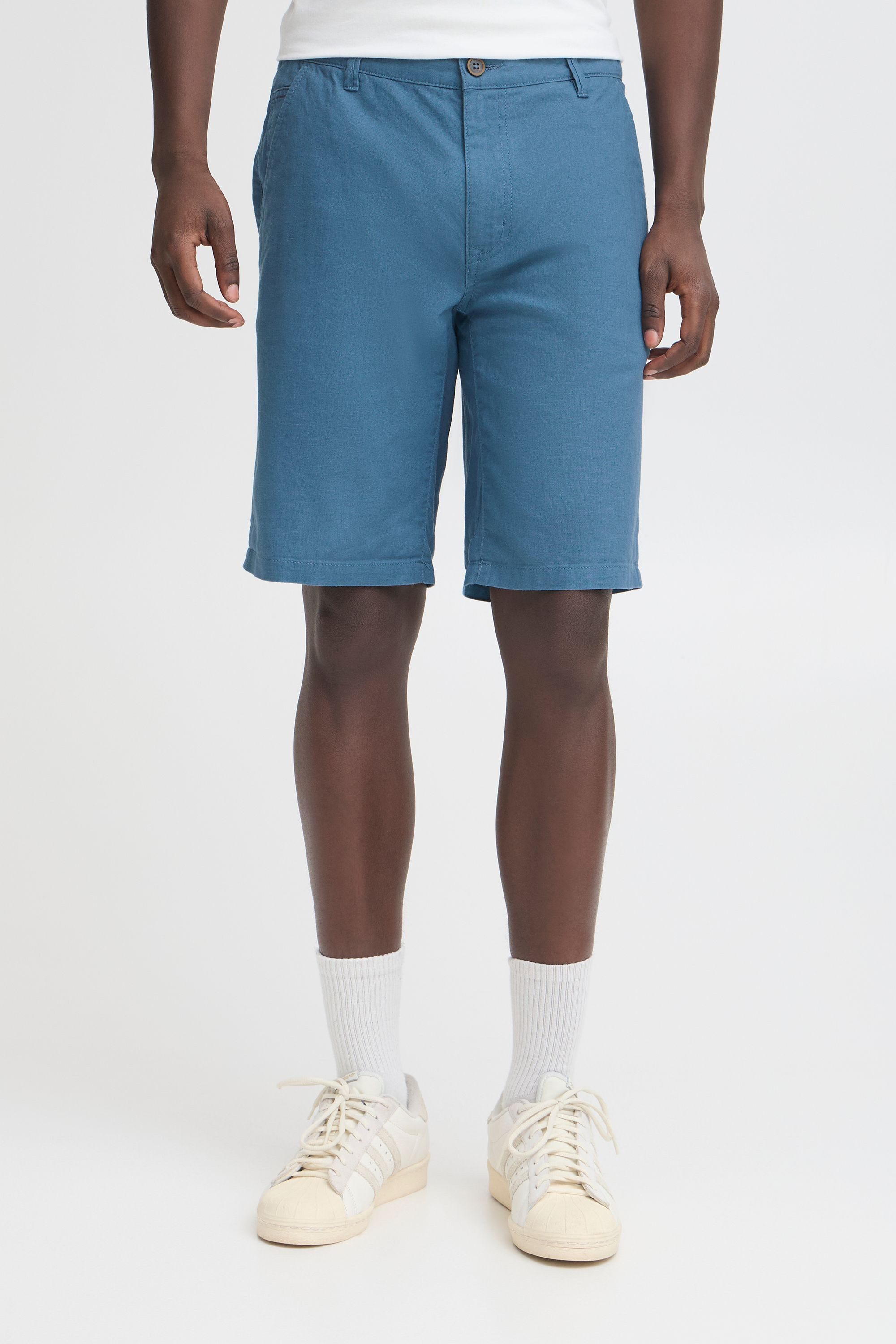 Blend Chinoshorts BHShorts Stilvolle Chino Shorts auf angenehmen Leinen