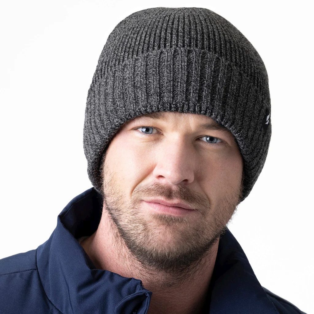Heat Holders Strickmütze Herren Aspen Turnover Cuff Hat mit gerippten Umschlag