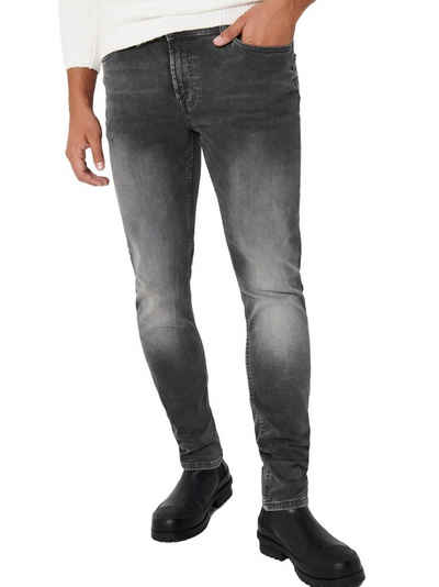 ONLY & SONS Slim-fit-Jeans ONSLOOM SLIM ZIP JOG ST 7103 mit Stretch