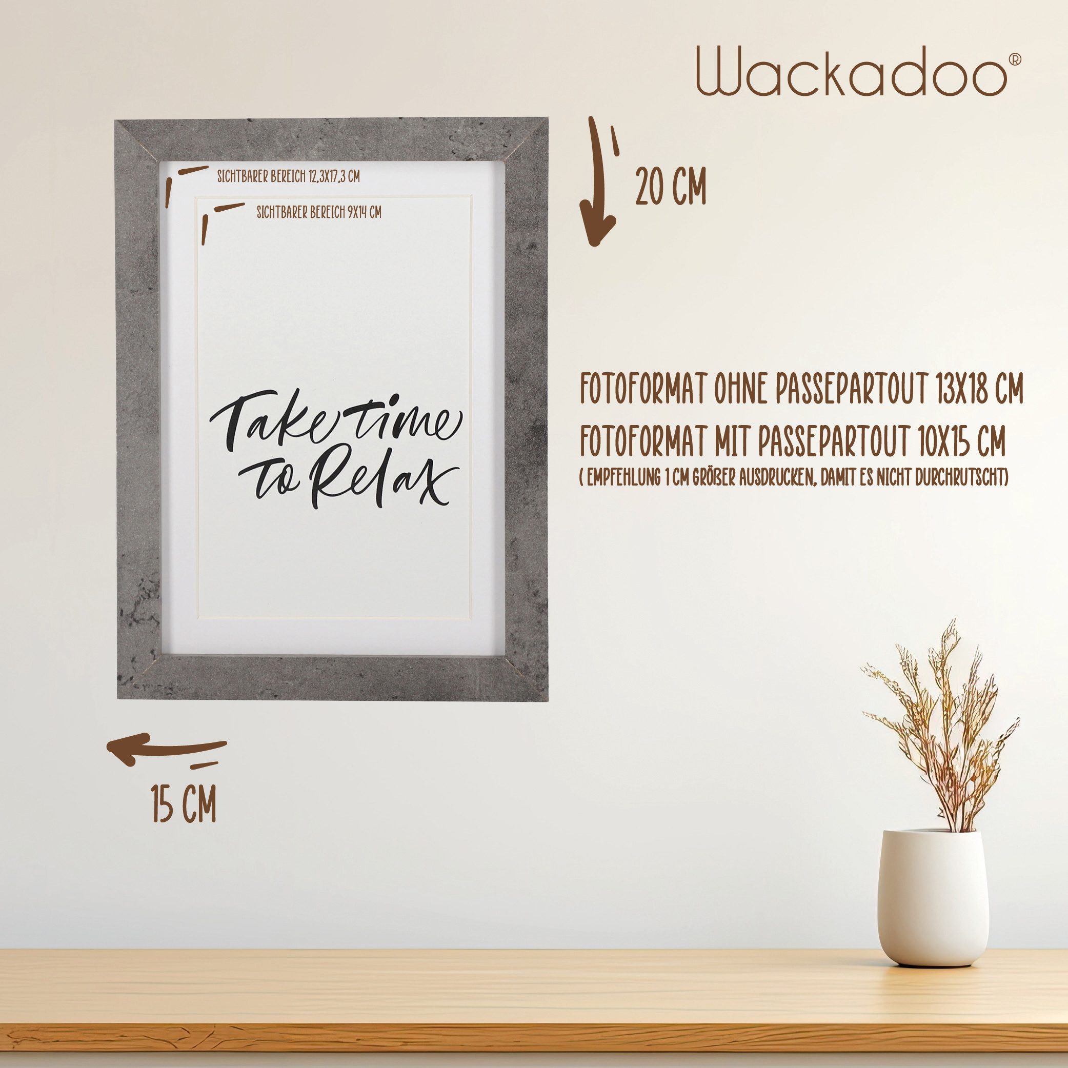 Wackadoo Living Bilderrahmen-Set the Frame Bilderrahmen günstig online kaufen