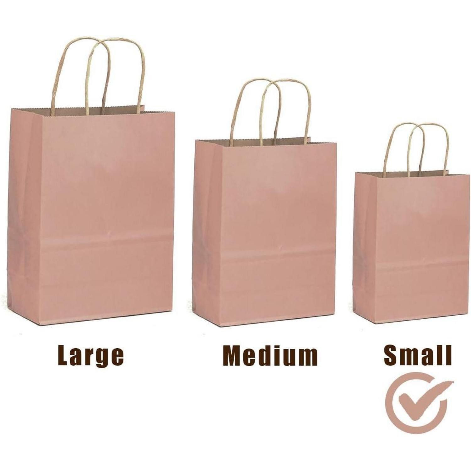 LuxusKollektion Geschenkpapier Kraftbeutel Geschenk Party Kaffee B-kaffee 32 stück (32er Pack)