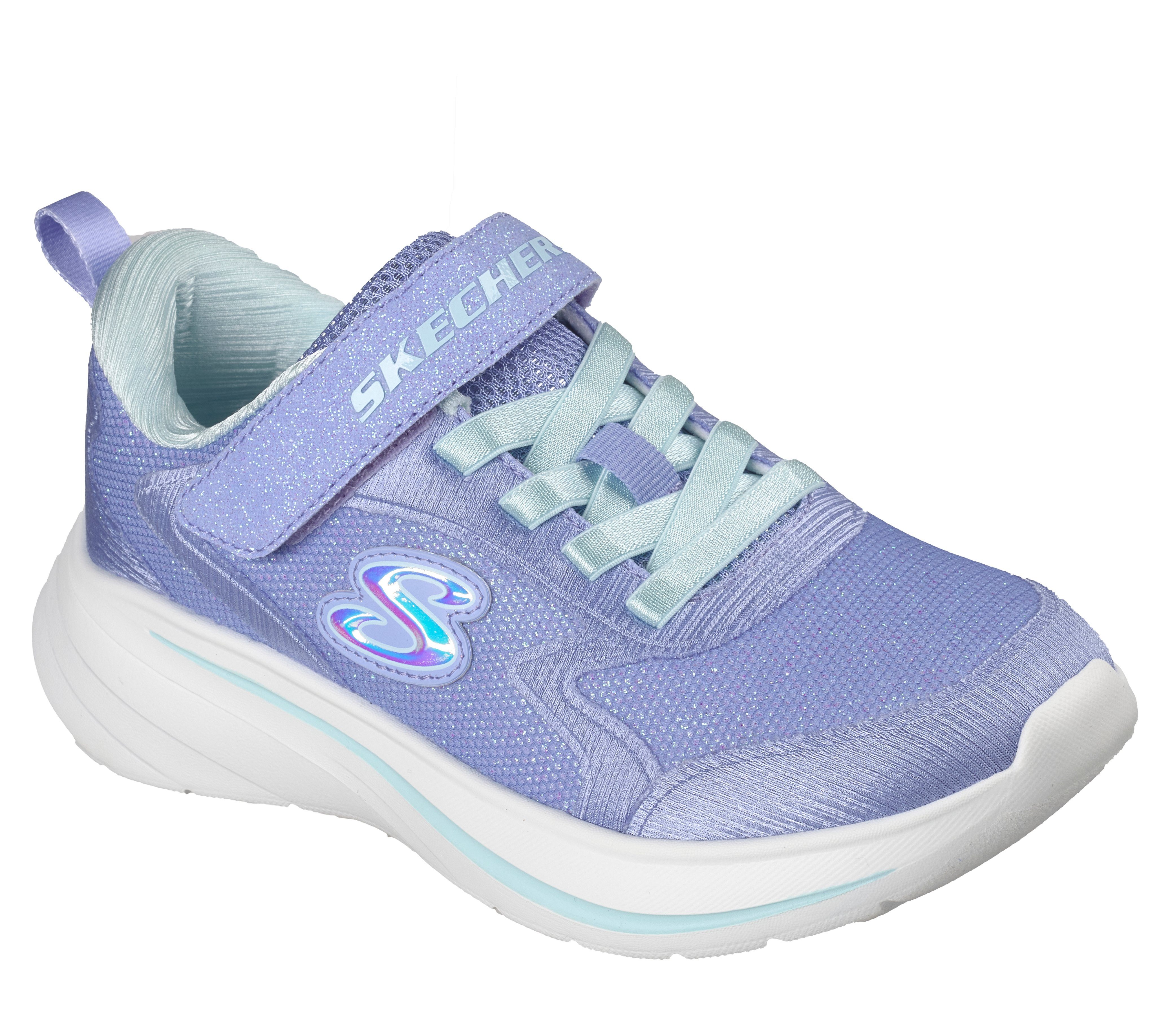 Skechers WAVE 92 Sneaker Schlupfschuh mit Glitzer für Mädchen, Größenschablone zum Download