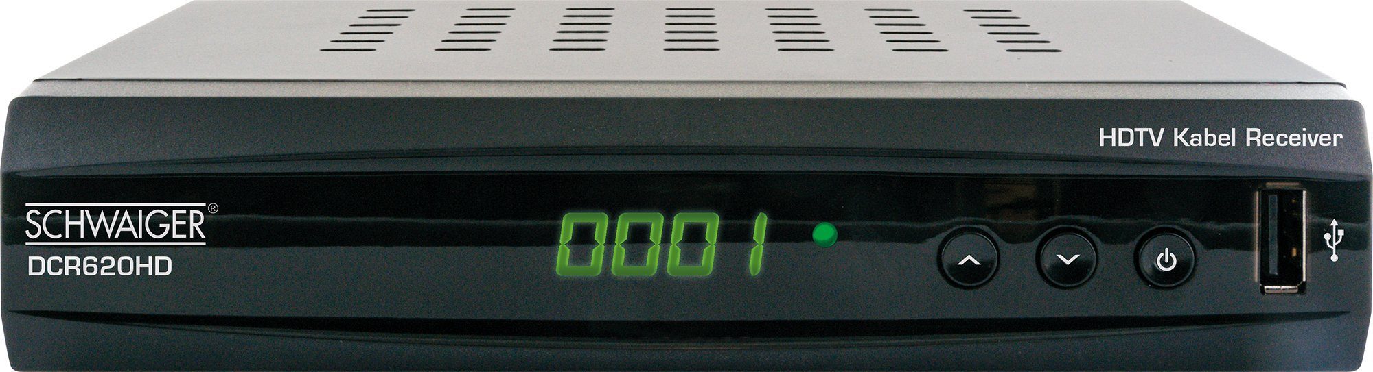 (Eingebauter Mediaplayer) Kabel-Receiver DCR620HD Schwaiger