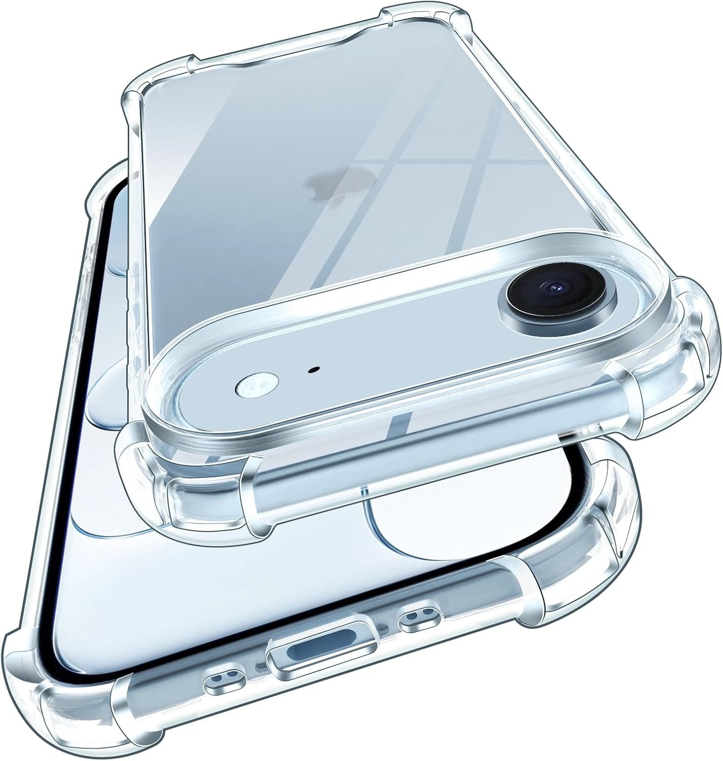 AVANA Handyhülle für iPhone 17 / Pro / Air / Pro Max Hülle Schutzhülle Klar Bumper, Case, Cover, Durchsichtig, Transparent
