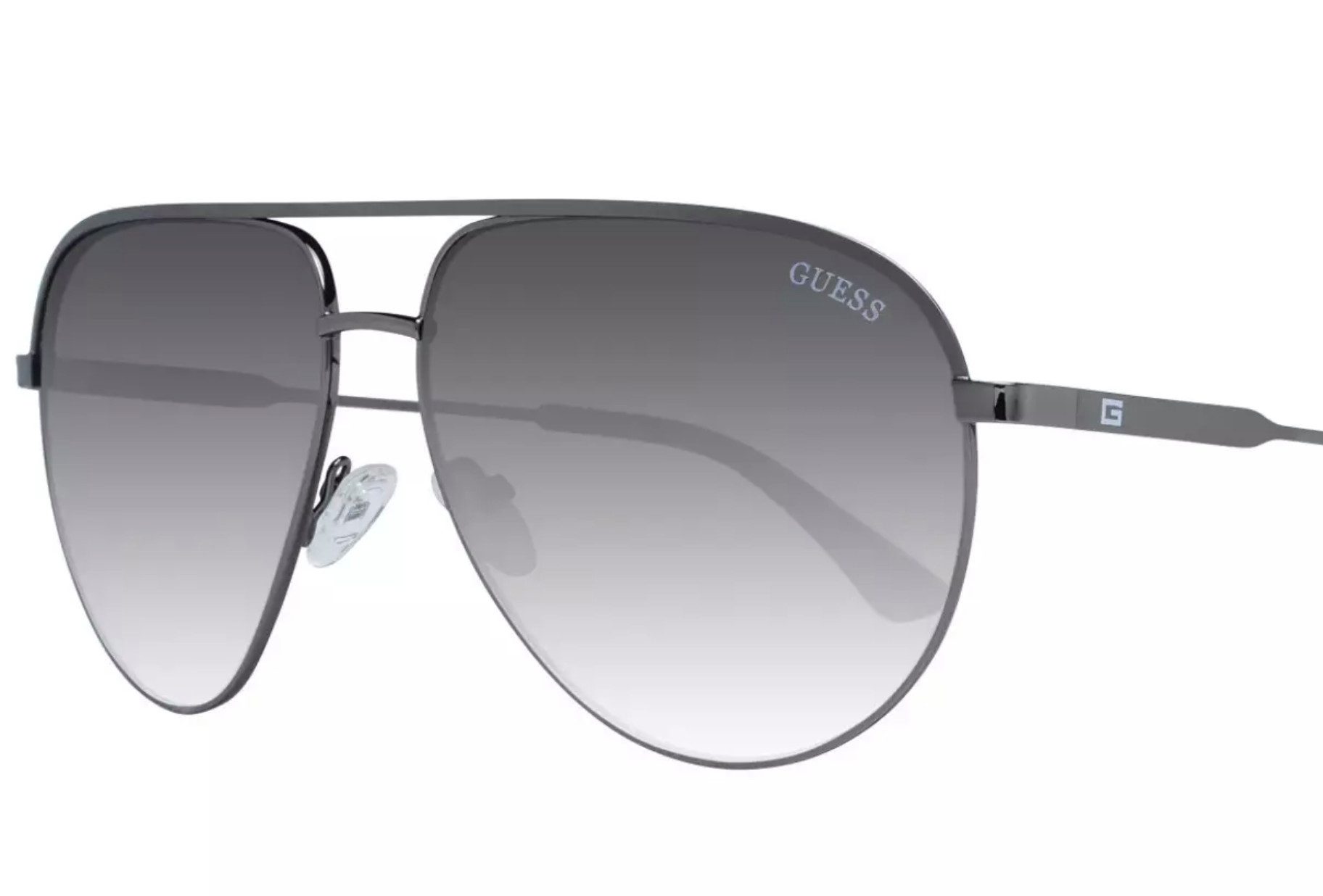 Guess Sonnenbrille Fliegerbrille Pilotenbrille Brille M. Hart Tasche Etui