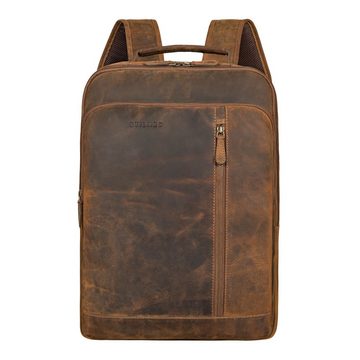 STILORD Notebookrucksack "Konrad" Leder Business Rucksack Herren und Damen