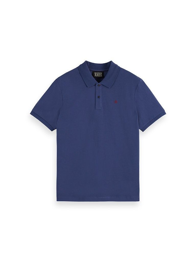 Scotch & Soda Poloshirt Seasonal core pique chest logo