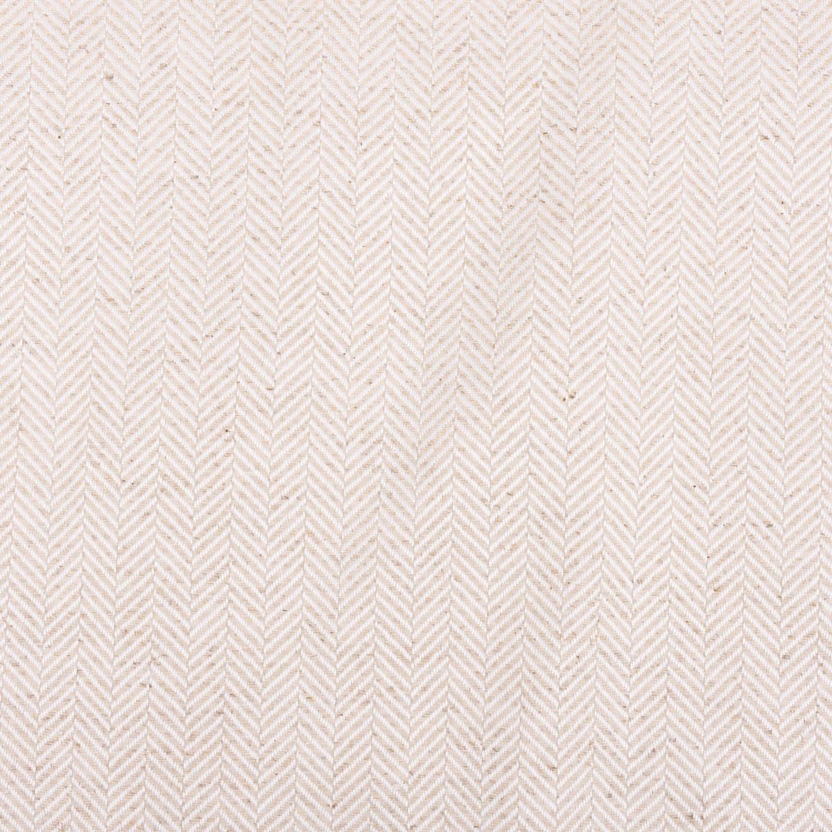 SCHÖNER LEBEN. Stoff Jacquard Stoff Dekostoff Doubleface Miseno Fischgrät natur 2,80m, pflegeleicht