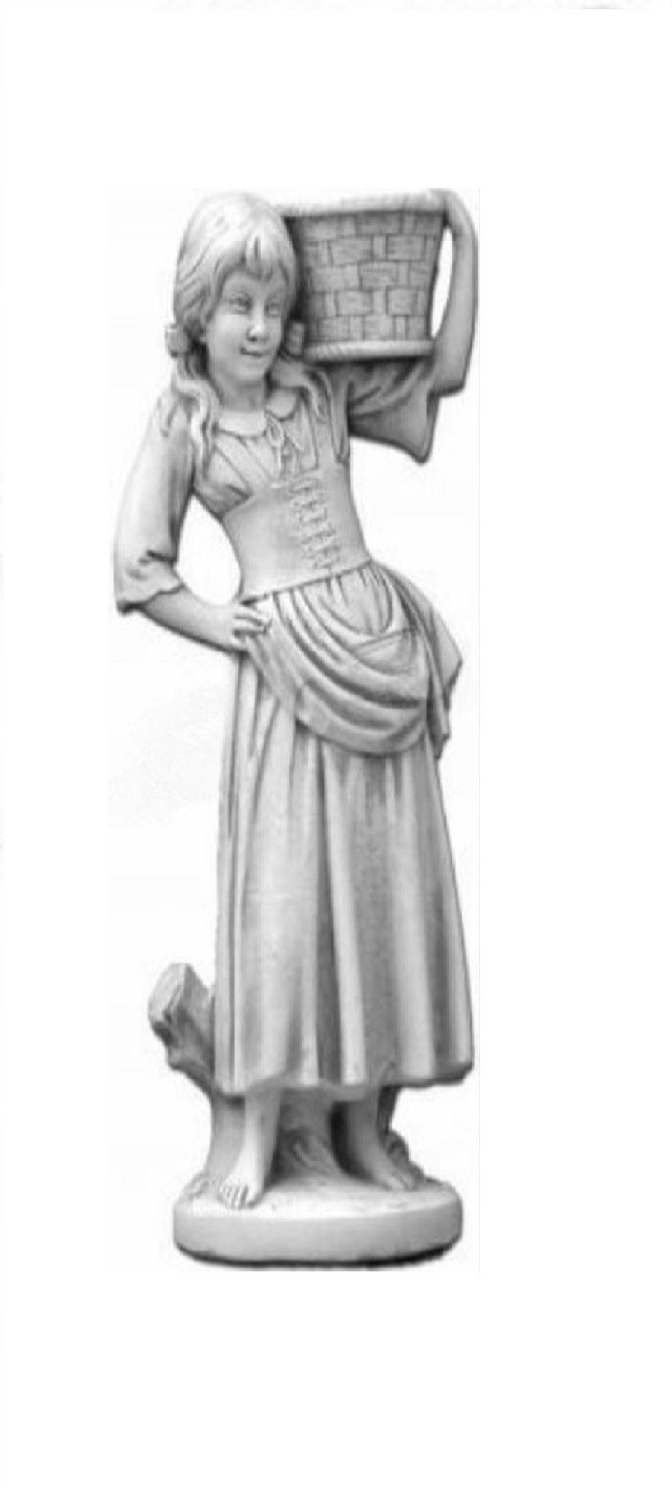 Skulptur Frau 108cm Skulptur Design Figur Statue Garten Figuren Statuen