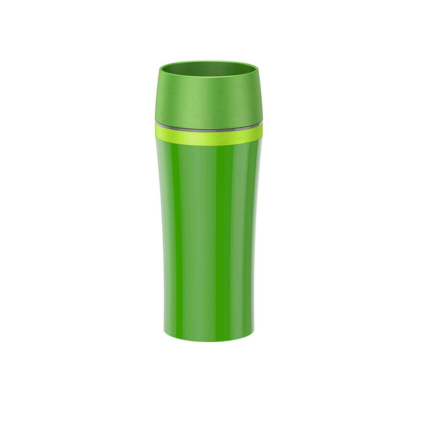 Emsa Thermobecher Isolierbecher Travel Mug Fun, Kunststoff Dunkelgrün