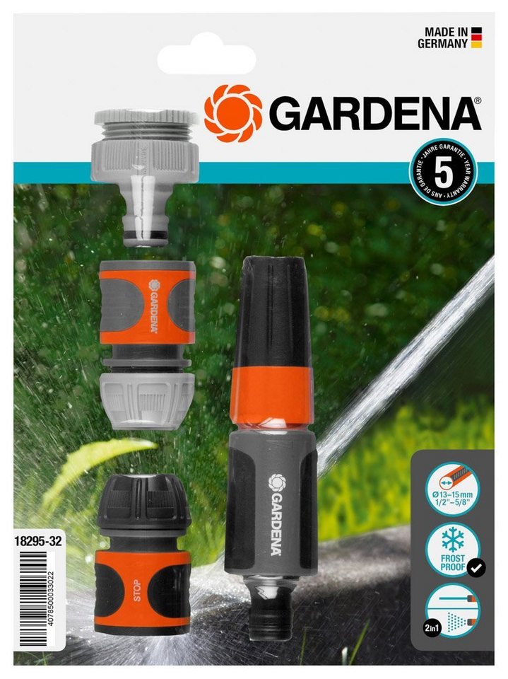 GARDENA Bewässerungssystem Gardena 18295-32 Grundausstattung-SET 4 teilg