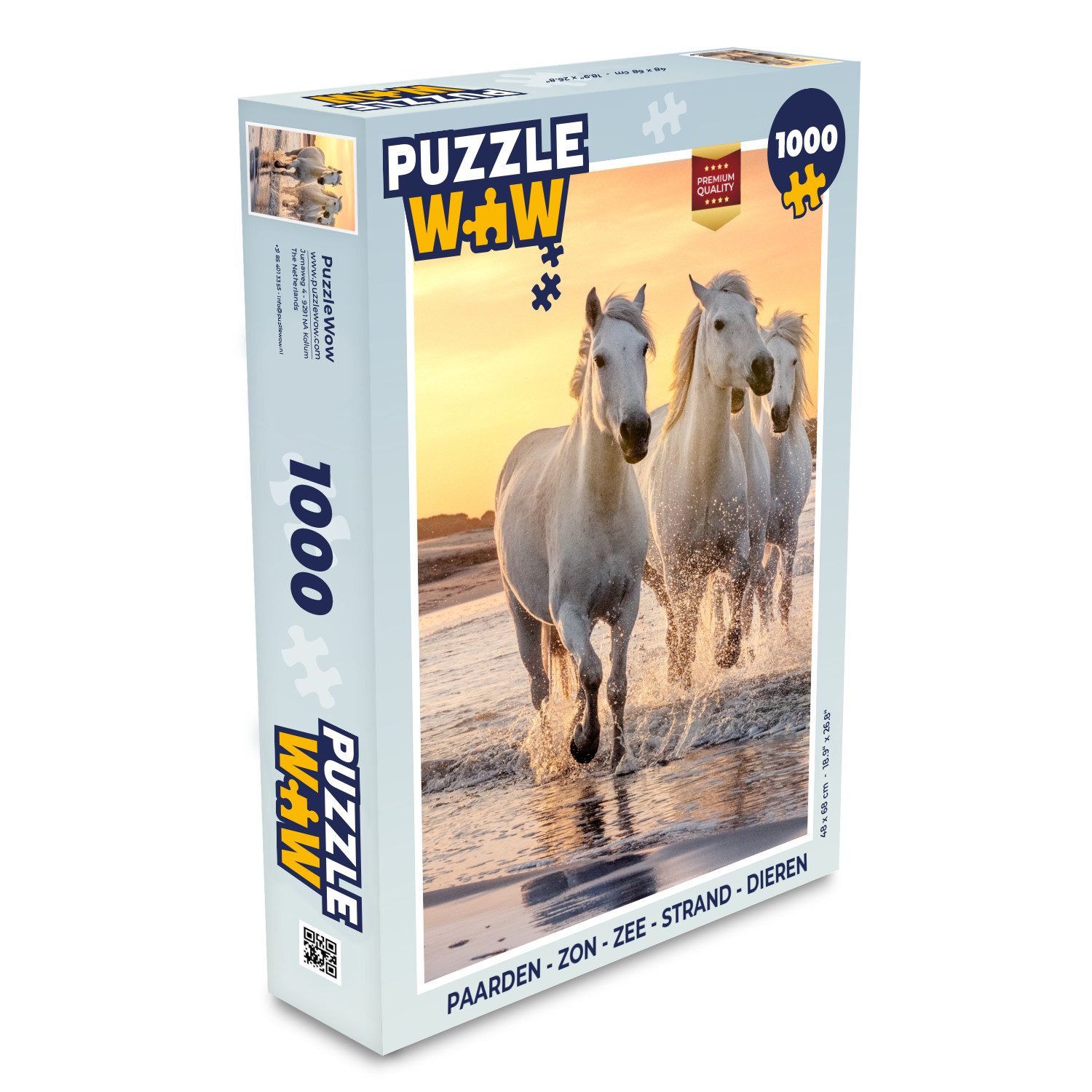 MuchoWow Puzzle Pferde - Sonne - günstig online kaufen